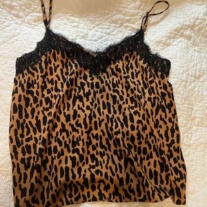 Cheetah print Nordstrom top